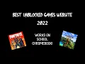 The BEST Unblocked Games Website fortnite works