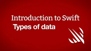Introduction to Swift Types of data