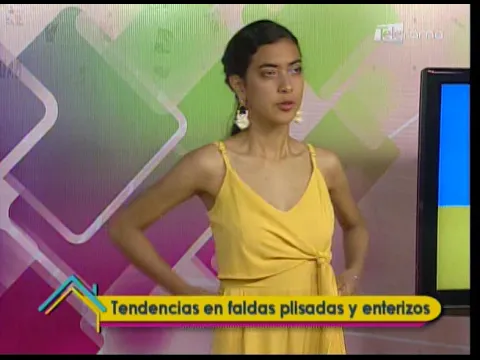 Tendencias en faldas plisadas y enterizos
