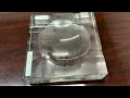 Visol Ramses Crystal Heavyduty Cigar Ashtray