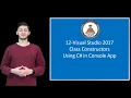 C Tutorial 12 - Class Constructors