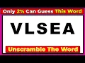Guess The Correct Word Unscramble the 5 Letter - Guess the Word Challenge 143