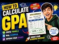 How To Calculate GPA Letter Grades Grade Points Credit Hours