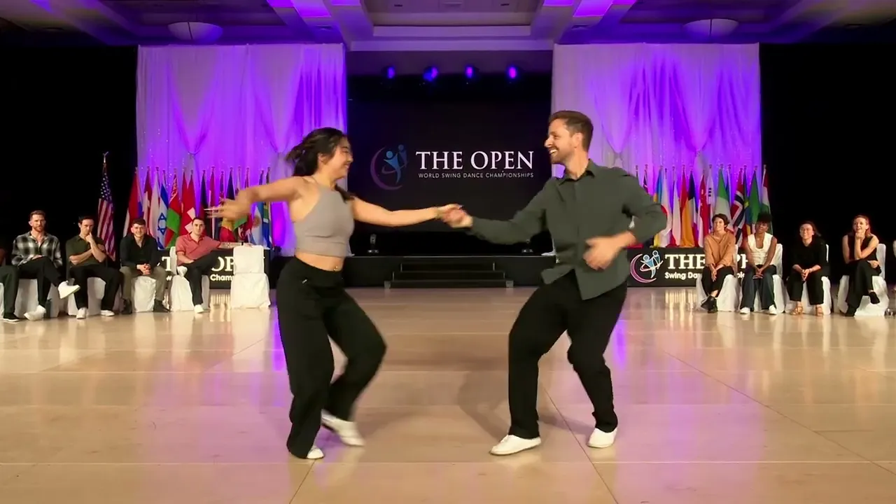 Maxime Zzaoui and Emily Huang - Jack & Jill Swing - Champions Finalist - The Open 2025
