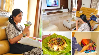  mutton pothi biriyani silk saree maintenance haircare vennila veedu vlogs