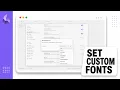 How to Change Fonts in Obsidian Font Appearance Tweaks