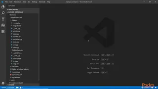 Full-Stack Web Development with Django Angular 8 Creating the Admin User packtpub com