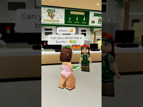 Mom Can You Send Me 4 Bucks SONG PRANK 5😂🎶 #roblox