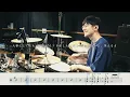 【NARUTO-ナルト-疾風伝】シルエット - KANA-BOON【叩いてみた】Drum cover Silhonette