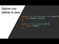 Tutorial Getter und Setter in Java - Java programmieren in 2020