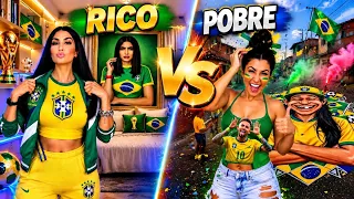 OS PREPARATIVOS COPA RICO VS POBRE JACIARA VS BRUNA 