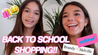 BACK to SCHOOL SHOPPING & HAUL - HIGH SCHOOL