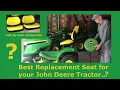 The best replacement seat for your John Deere tractor a side-by-side comparison
