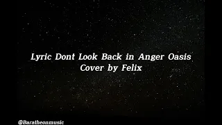 Download Dont look back in anger Oasis Lyric Cover by Felix Acoustic MP3