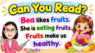 READING PRACTICE FOR KIDS | Easy & Simple English Sentences for Beginners | Learn to Read Fast |