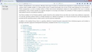 What is Python Standard Library