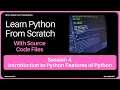 Session 4 Learn Python Programming from scratch With source code