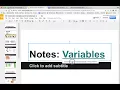 Scratch 3 variables