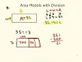 Area Models with Division