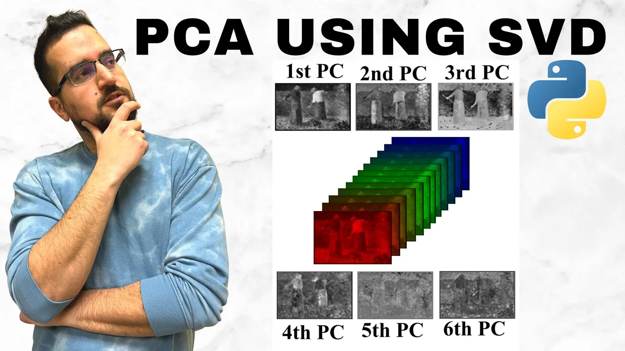 Principal Component Analysis (PCA) Using Singular Value Decomposition (SVD) in Python
