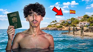 كيفاش مشيت سبتة بدون فيزا ! 🇪🇸😱 ( خليت سيارتي فالمغرب 🚗😱 )