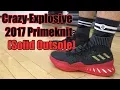 Adidas Crazy Explosive 2017 Primeknit SOLID OUTSOLE Performance Review IS SOLID RUBBER BETTER