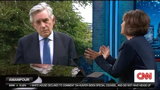 CNN Interview with The Rt Hon Gordon Brown Chair of ECW s High-Level Steering Group