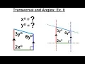 Geometry - Ch 4 Lines and Angles 22 of 37 Transversals and Angles Ex 8