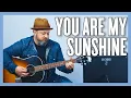 Download Lagu Learn #WithMe - You Are My Sunshine Guitar Lesson + Tutorial - America