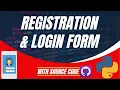 Python Projects for Beginners Registration Login Form System project Tutorial in Python