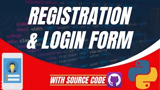 Python Projects for Beginners Registration Login Form System project Tutorial in Python