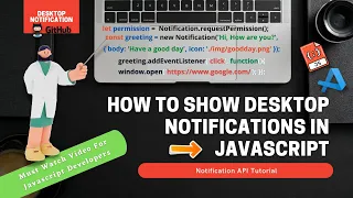 How to show desktop notification in javascript on localhost live server 000webhost Notification API