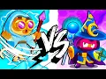 SUPER DRUID vs NINJA WIZARD Modded BTD 6