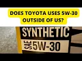 Toyota runs better on 5W-30 or 0W-20 What is the best viscosity for vehicles