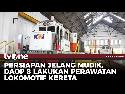 PT KAI Surabaya Kebut Perawatan Sebanyak 58 Lokomotif Kereta Jelang Mudik