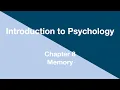 Introduction to Psychology - Chapter 8