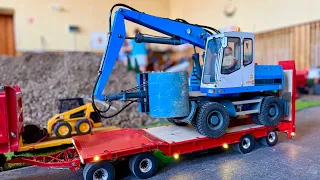 RC MODEL TRUCKS TRACTORs and Construction RC MACHINES WORK HARD!! Truck Day Svébohov 26