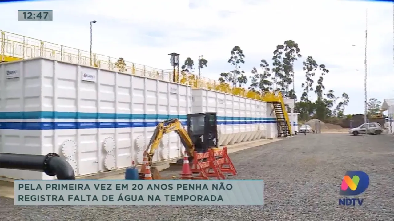 Pela primeira vez em 20 anos Penha não registra falta de água na temporada