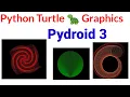 Python Turtle Graphics Amazing designing Using Pydroid 3