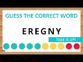 Guess the Correct Word Unscramble in Record Time 6 Letters Agent Quiz