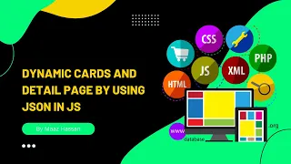 Create Dynamic Cards Detail Page with JSON LocalStorage in JavaScript