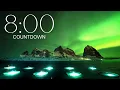 8 Minute Timer - Northern Lights with Chill Lofi Music