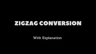 Zigzag Conversion - LeetCode 6