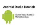 Android Studio Android SQLite Databases - Creating the Contract Class