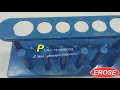 Test Tube Stand Plastic EROSE Plastic Test Tube Rack Laboratory Test Tube Holder GlassAgencies