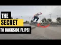 How to Backside flip - Backside flip trick tip