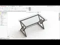 Solidworks Exercise 04 Glass Table in version 2020 3D CAD Tutorial