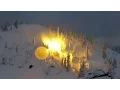 Front Row Seat to Triggered Avalanches