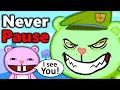 NEVER PAUSE Happy Tree Friends