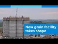 New grain shuttle facility taking shape in South Dakota
